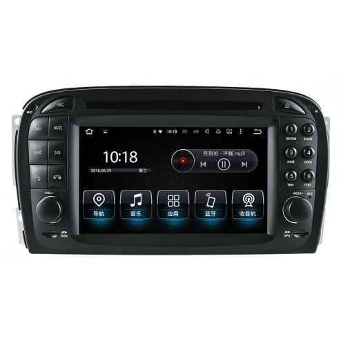Штатная магнитола Mercedes SL R230 HL-8817